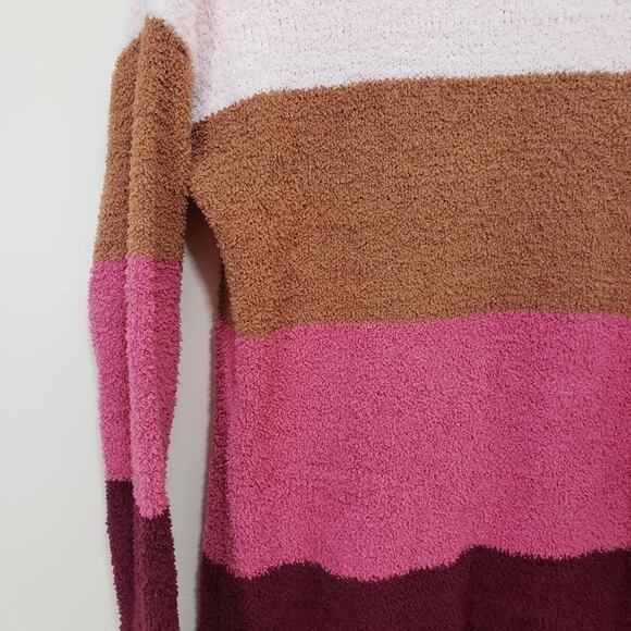 Maurices NWOT super soft chenille striped crewneck sweater woman's size XS - Picture 5 of 7